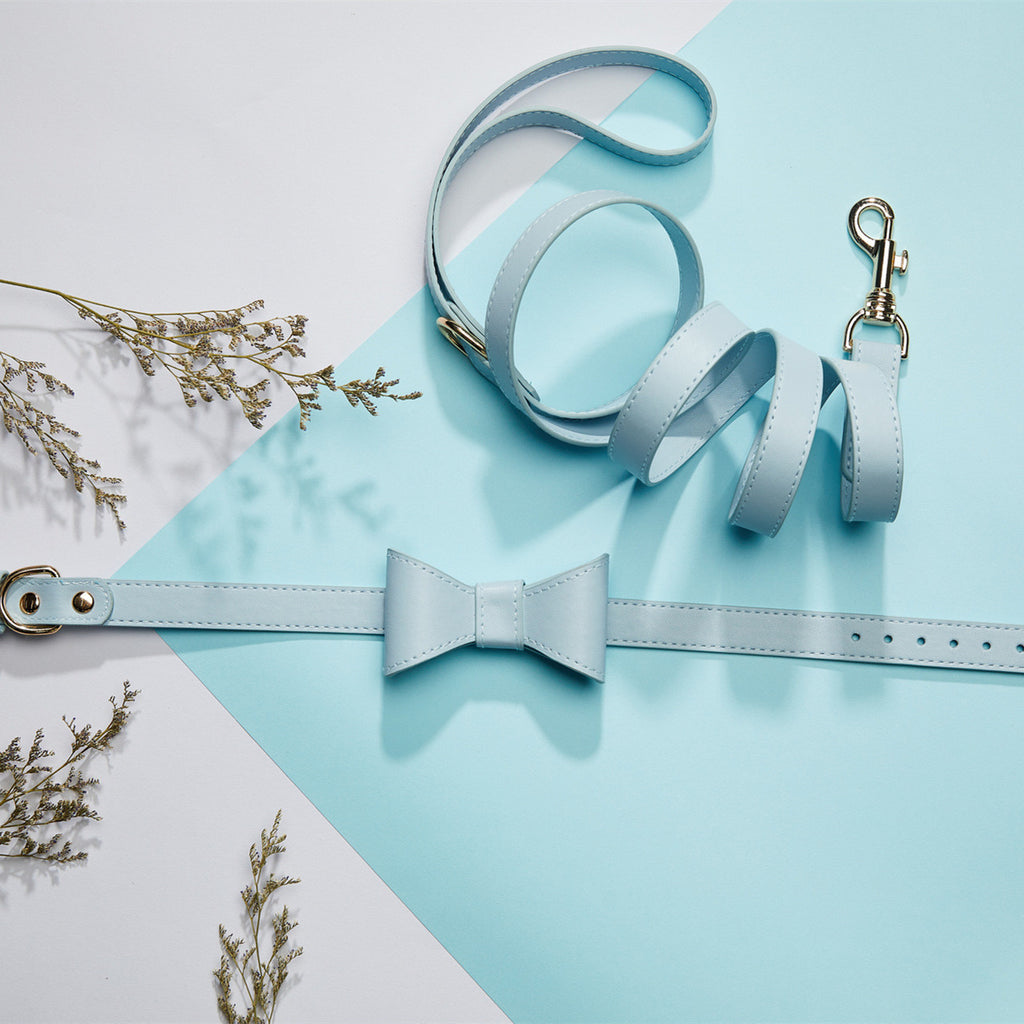Halsband- und Leinen-Set mit Schleife – Bild 6 | LuxeStyle