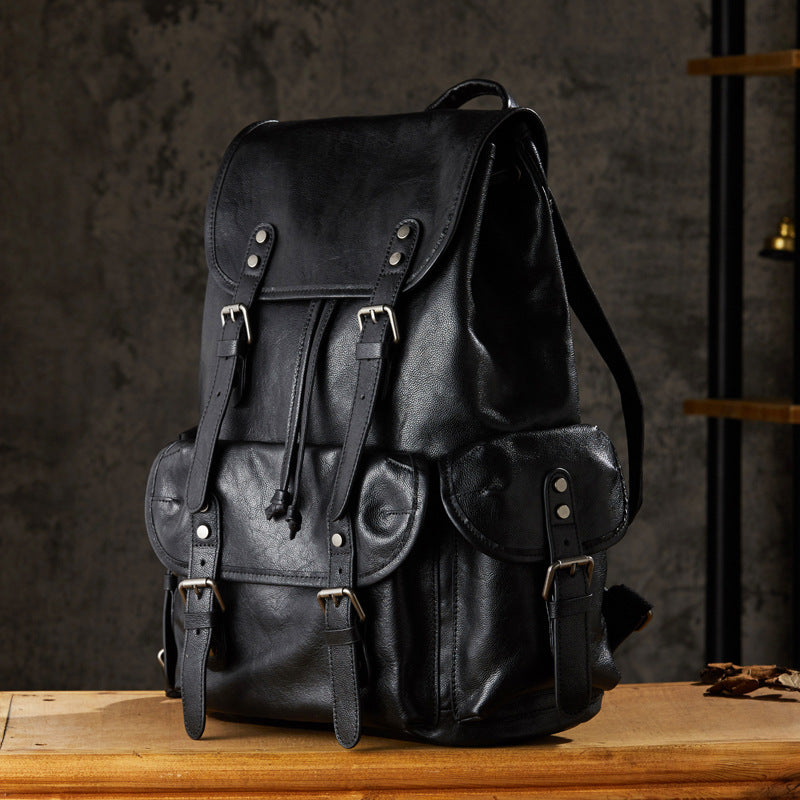 Rindsleder-Reisetasche für Herren – Bild 2 | LuxeStyle