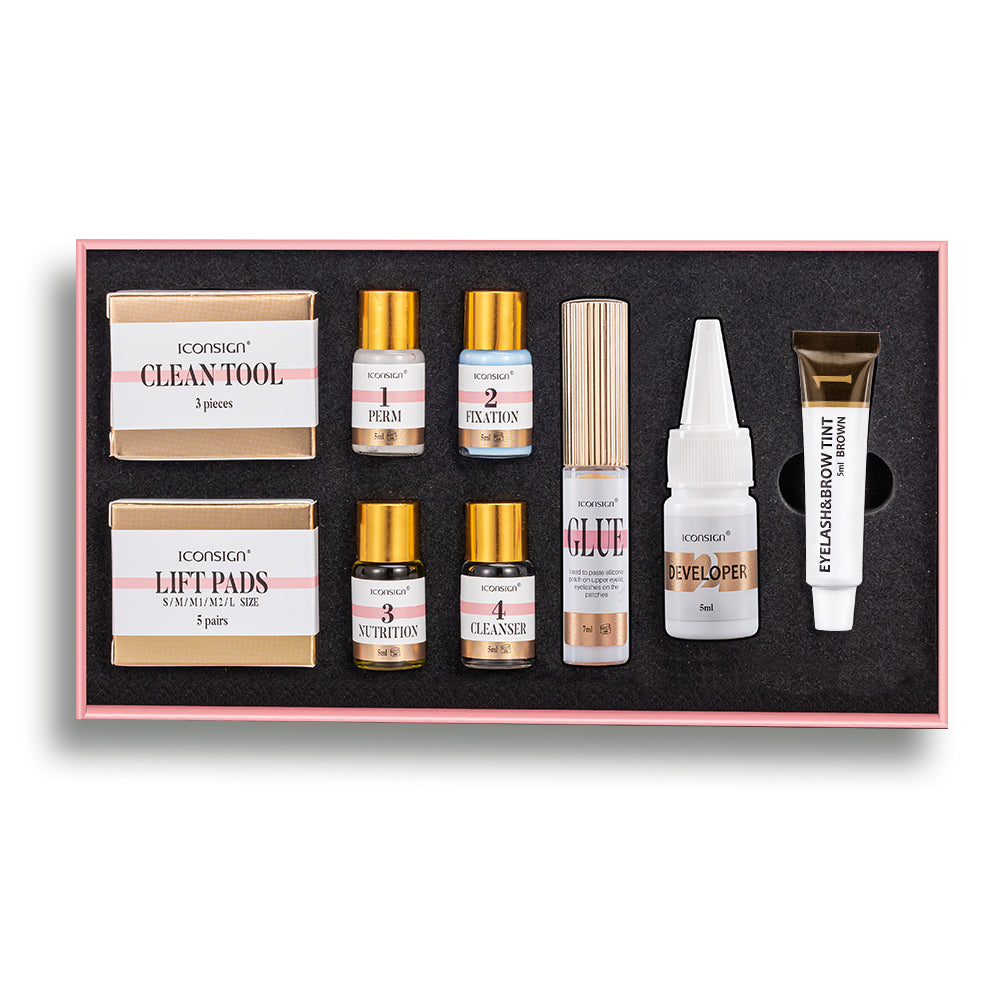 Wimpern- & Brauenfärbe- und Lifting-Kit