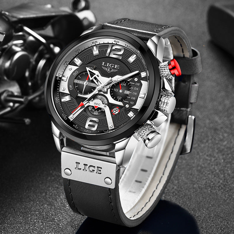 Uhr mit Quarzwerk, 48 mm, 14 mm Dicke – Bild 4 | LuxeStyle