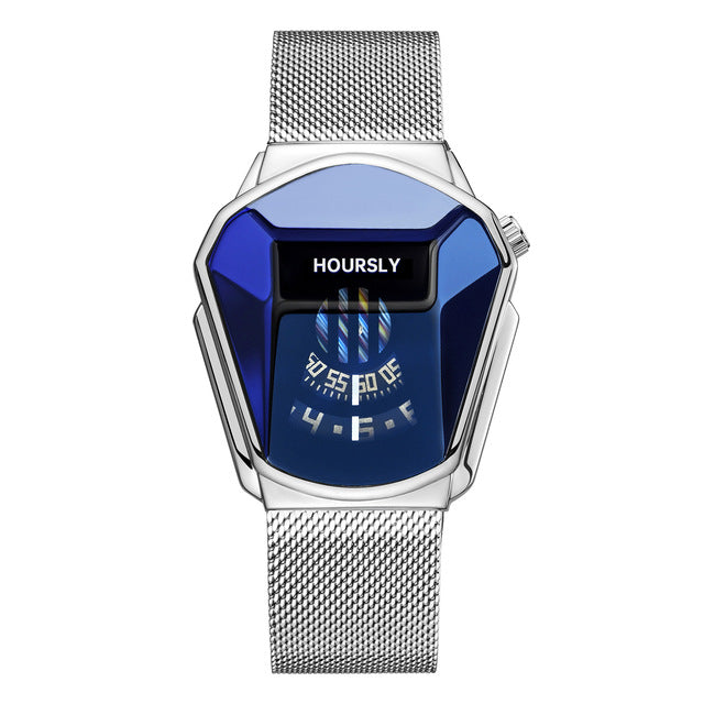 Herren-Quarzuhr, wasserdicht mit Edelstahlarmband – Bild 5 | LuxeStyle
