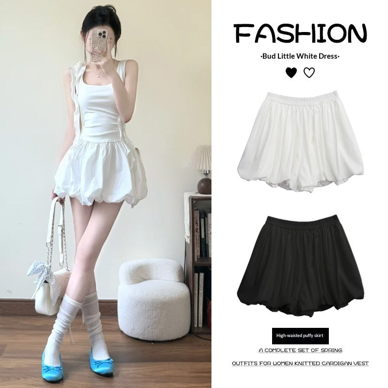 Puffy Bloom Minirock für Damen