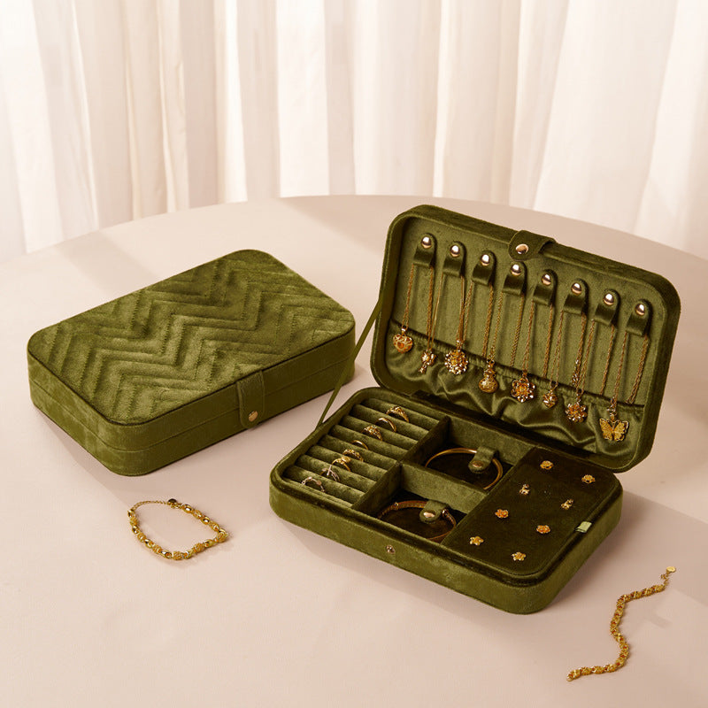 Vintage Schmuckbox mit grossem Fassungsvermögen – Bild 3 | LuxeStyle