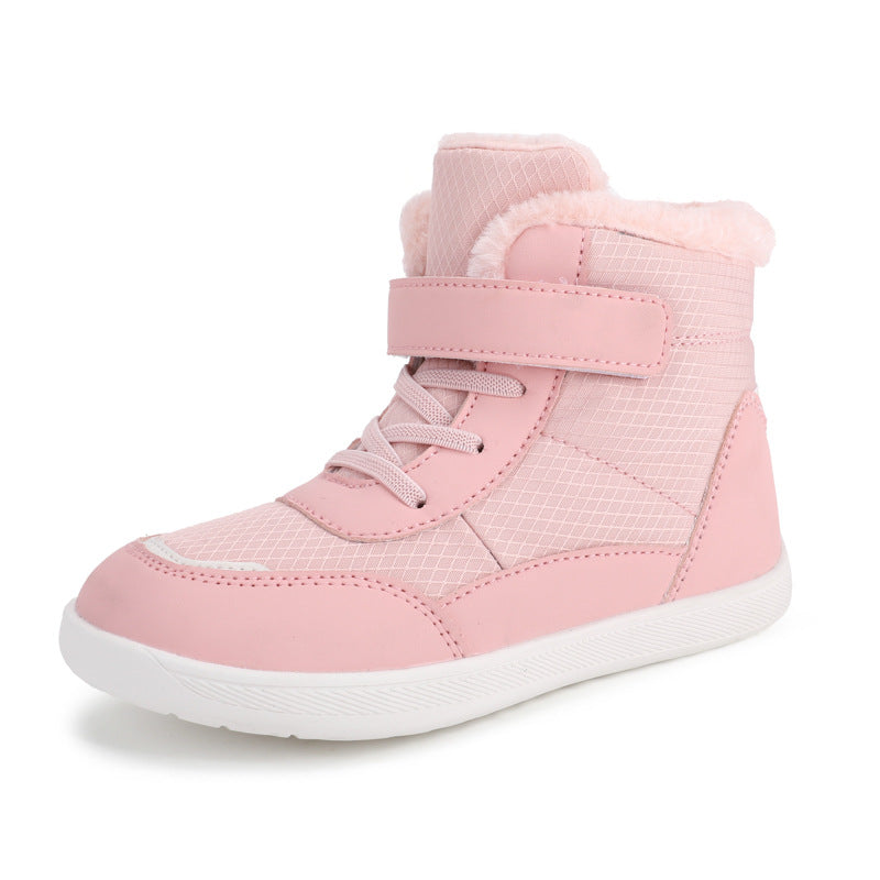 Warme Velcro-Kinderschuhe
