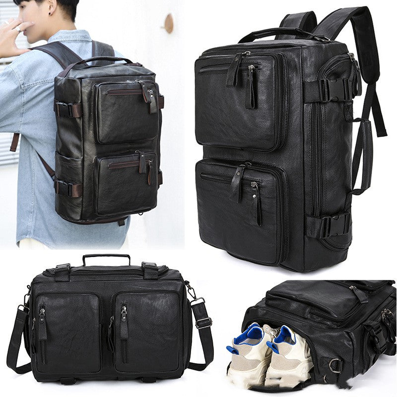 Multifunktionaler Reiserucksack Business-Casual für Herren – Bild 7 | LuxeStyle
