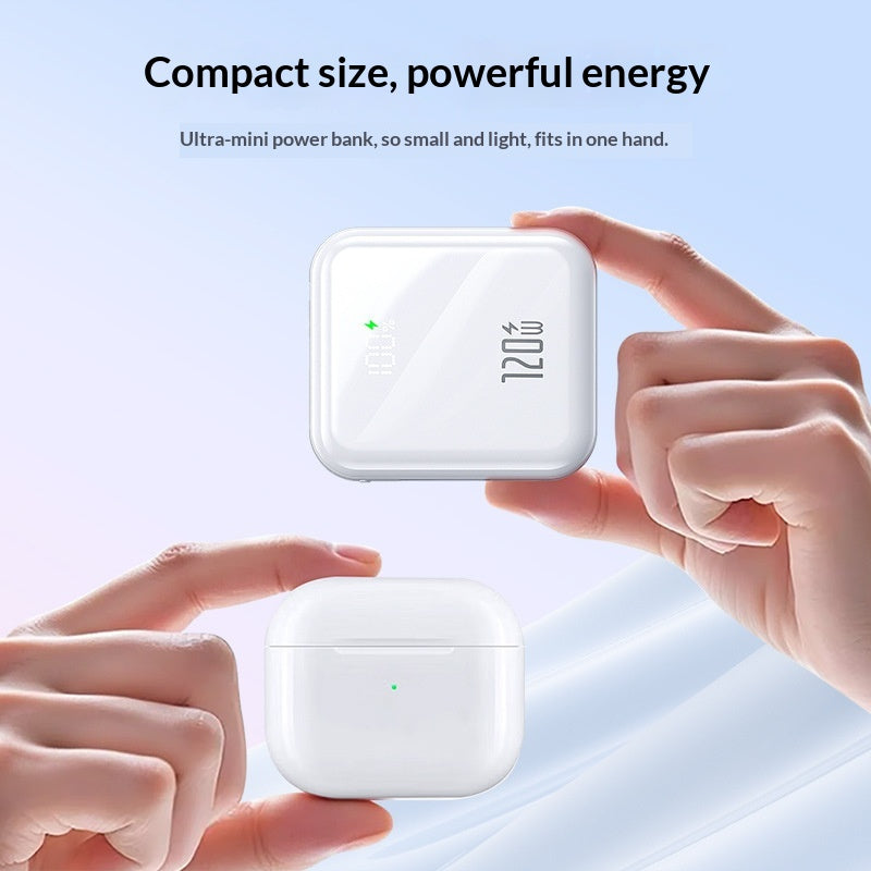 Mini Powerbank 20000 mAh, 120W Super Fast Charging