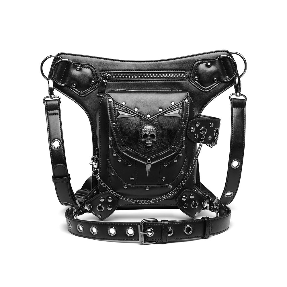 Motorrad-Tasche mit Punk-Design