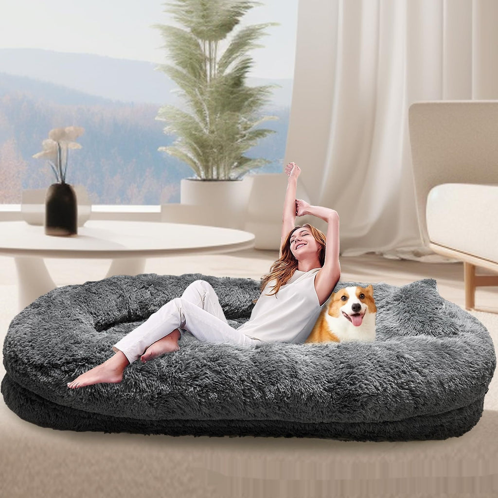Hundesofa Queen Bed für Mensch und Tier