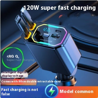 120W USB-C Super-Schnellladekabel