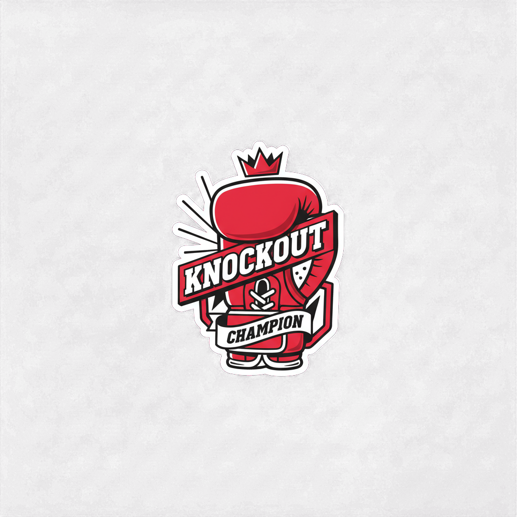 Sticker «Boxing Glove»