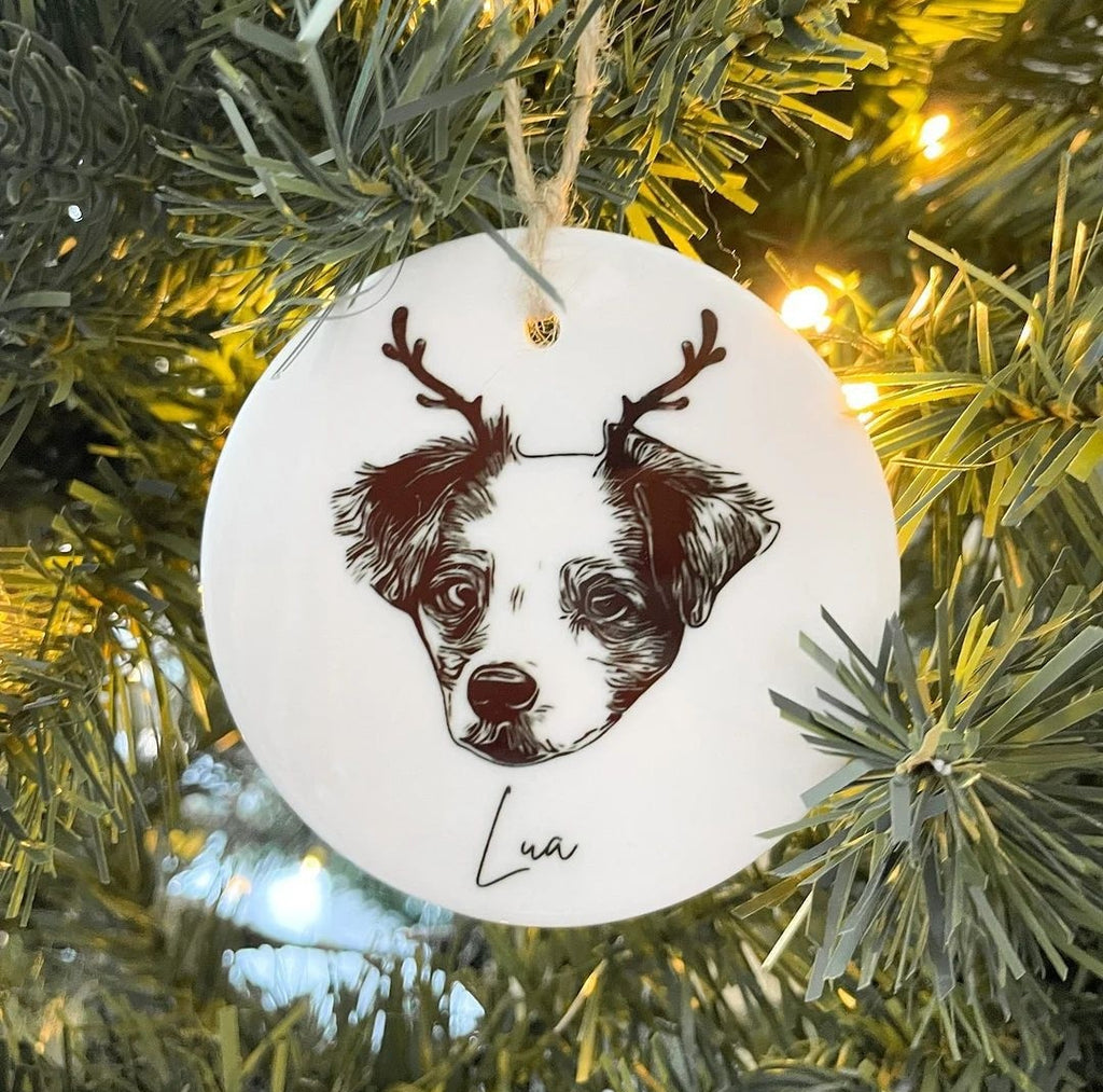 Porzellan-Pendant mit personalisiertem Tierporträt – Bild 4 | LuxeStyle