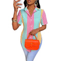 Damen Bluse mit Print