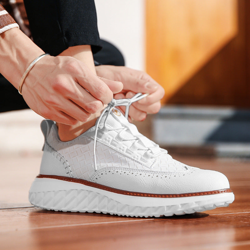Herren Freizeit-Outdoorschuh mit Plateau – Bild 8 | LuxeStyle