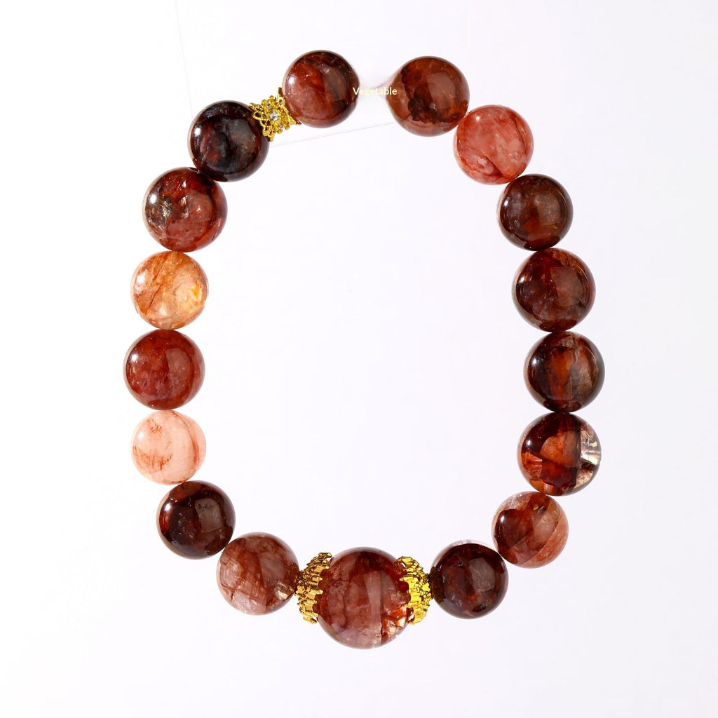 Armband mit roten Harz-Blumen – Bild 3 | LuxeStyle