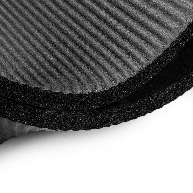 Bauchtrainer-Rad mit rutschfester Fitnessmatte | LuxeStyle