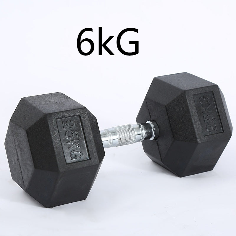Hexagonaler Gummieinsatz-Dumbbell 12,5 kg – Bild 9 | LuxeStyle