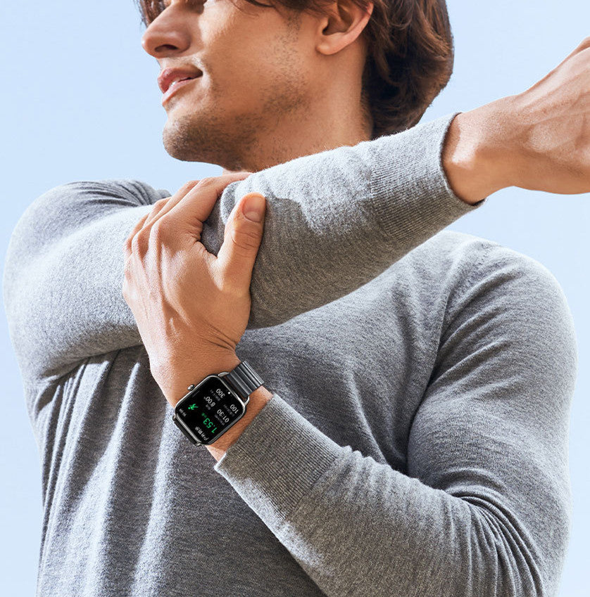 Smartwatch mit Herzfrequenz, SpO₂, Schlaftracking – Bild 2 | LuxeStyle