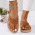 Modische Stroh-Flip-Flops für Damen – Bild 13 | LuxeStyle