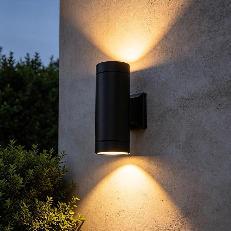 Doppelkopf-Wandlampe Aussenlicht IP54 | LuxeStyle