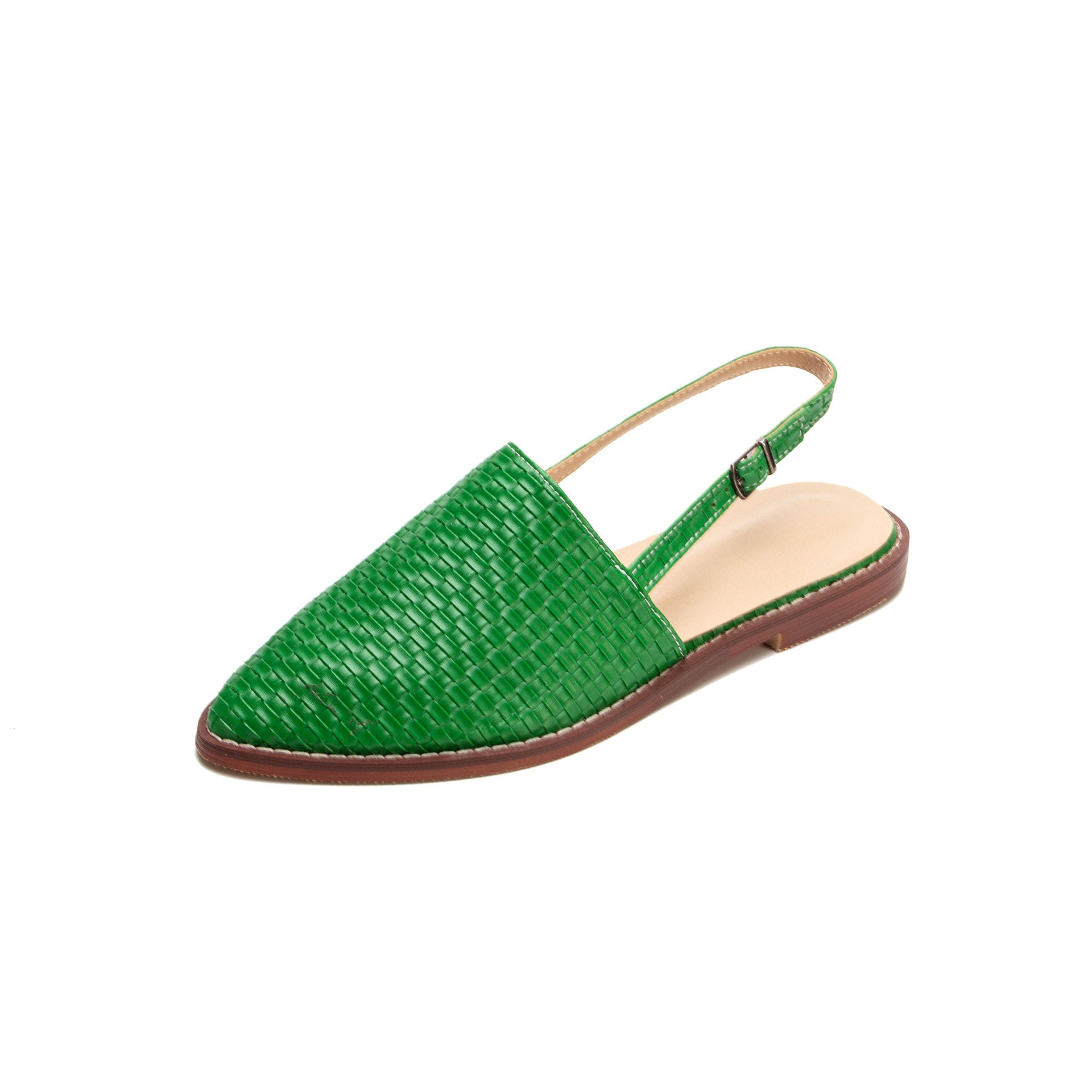 Geflochtene Sandalen für Damen