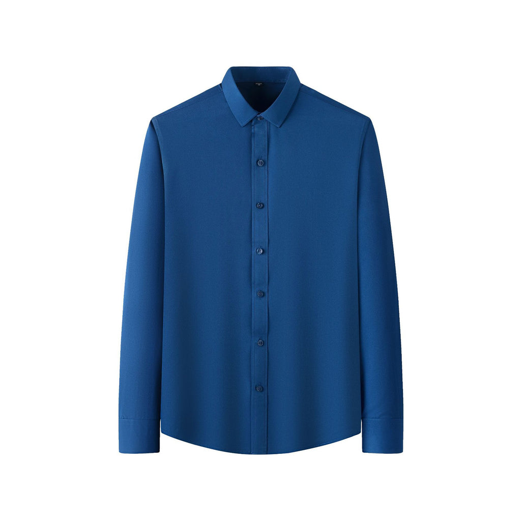 Herren Langarmhemd mit Elasthan – Bild 10 | LuxeStyle