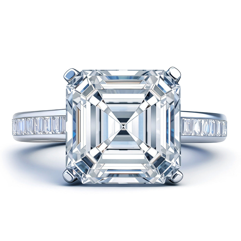 Moissanit Ring