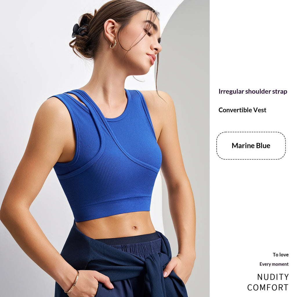 Integriertes Sport-Tanktop für Damen – Ansicht 4
