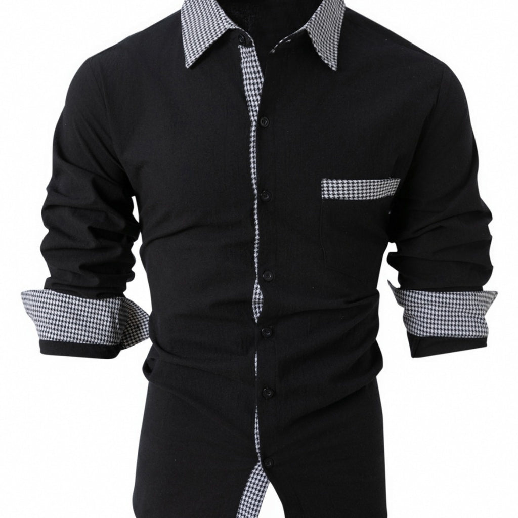 Herren Langarmhemd Casual – Bild 8 | LuxeStyle