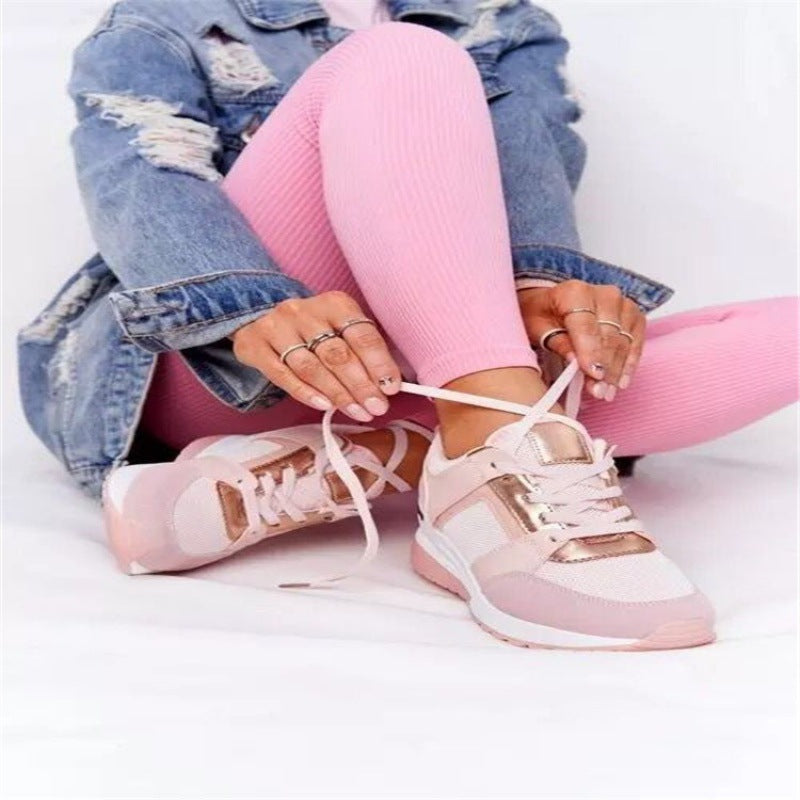 Casual Dad-Schuhe mit Wedge, Grössen