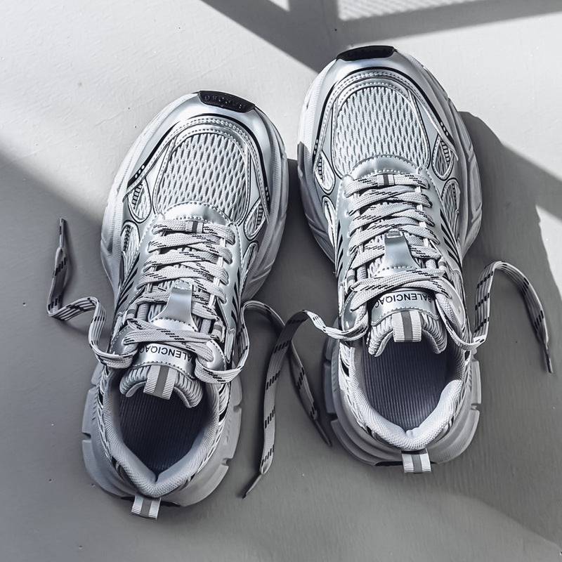 Atmungsaktiver Mesh Sportschuh für breite Füsse