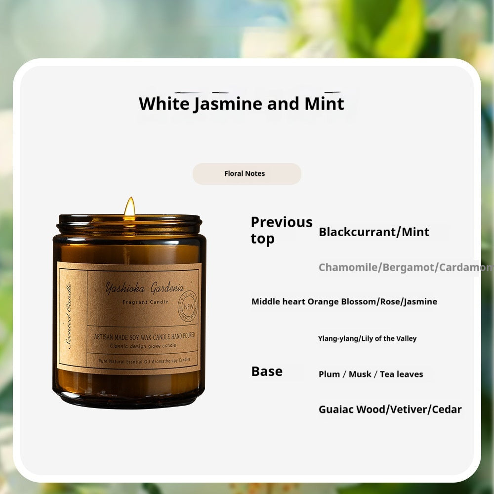 Rauchfreie Sojawachskerze – Geschenk für Aromatherapie