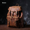 Retro Lederrucksack für Herren (20-35L) – Bild 3 | LuxeStyle