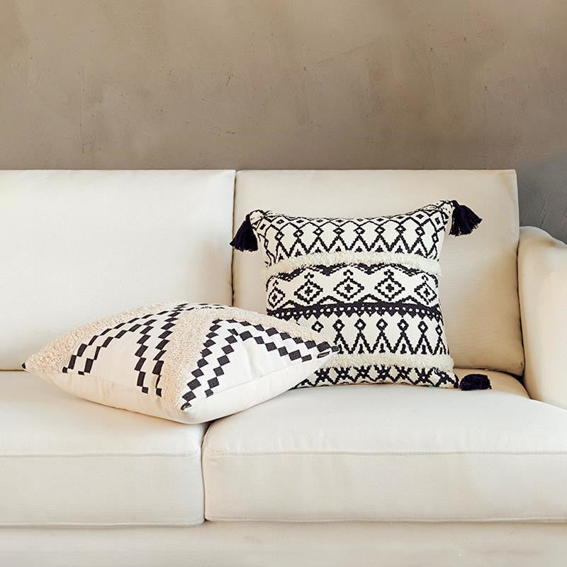 Marokkanisches Kissen mit Quasten – Bild 6 | LuxeStyle