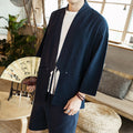 Retro Taoist Robe Zen Jacke für Herren
