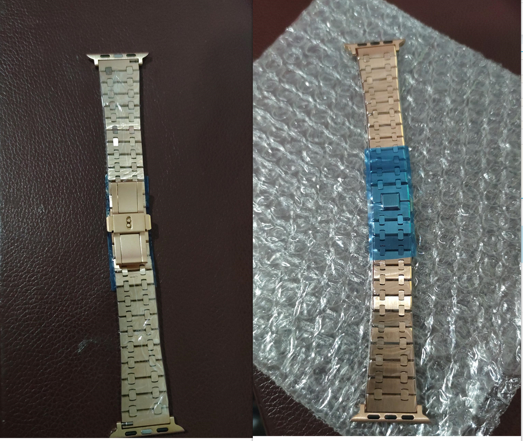Luxus Uhrenarmband Edelstahl