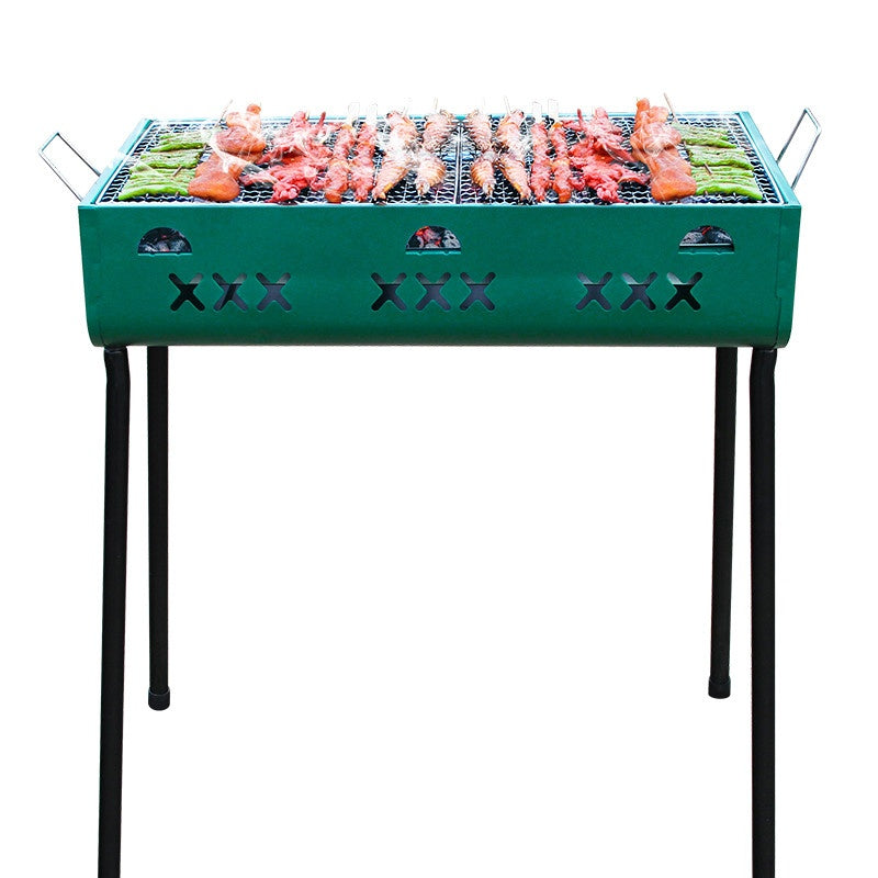 Holzkohlegrill für unterwegs