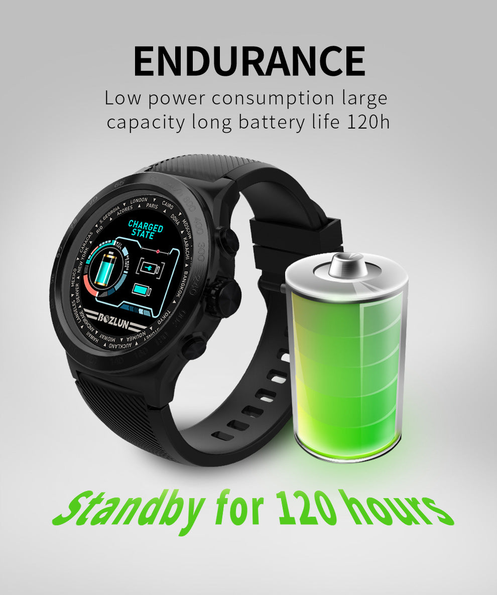 Smartwatch mit Herzfrequenzmesser & Pedometer – Bild 5 | LuxeStyle