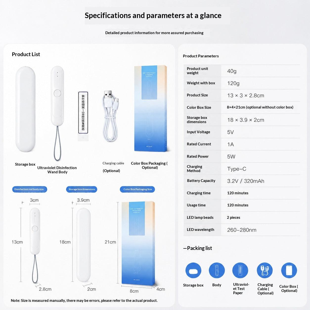 Sterilisations Mini-Stick