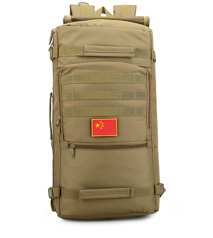 Tarnfarbener Outdoor-Rucksack (36-55L) – Bild 2 | LuxeStyle