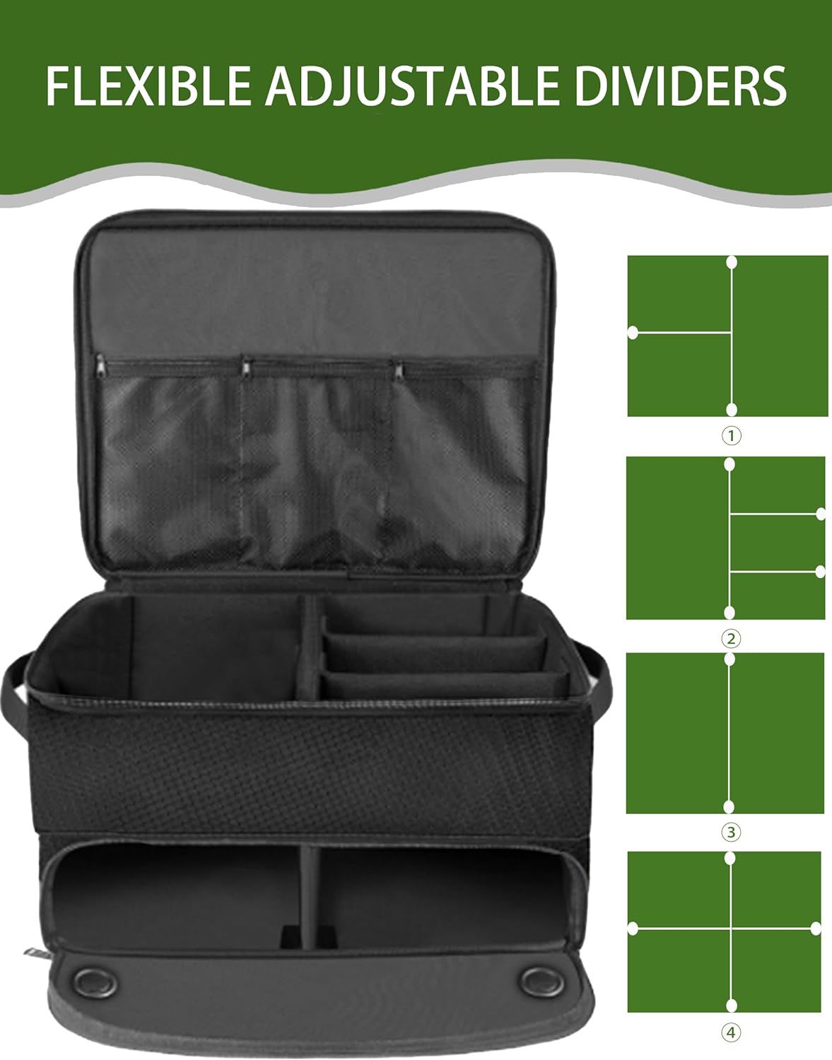 Wasserdichte Golf-Organizer-Box für das Auto