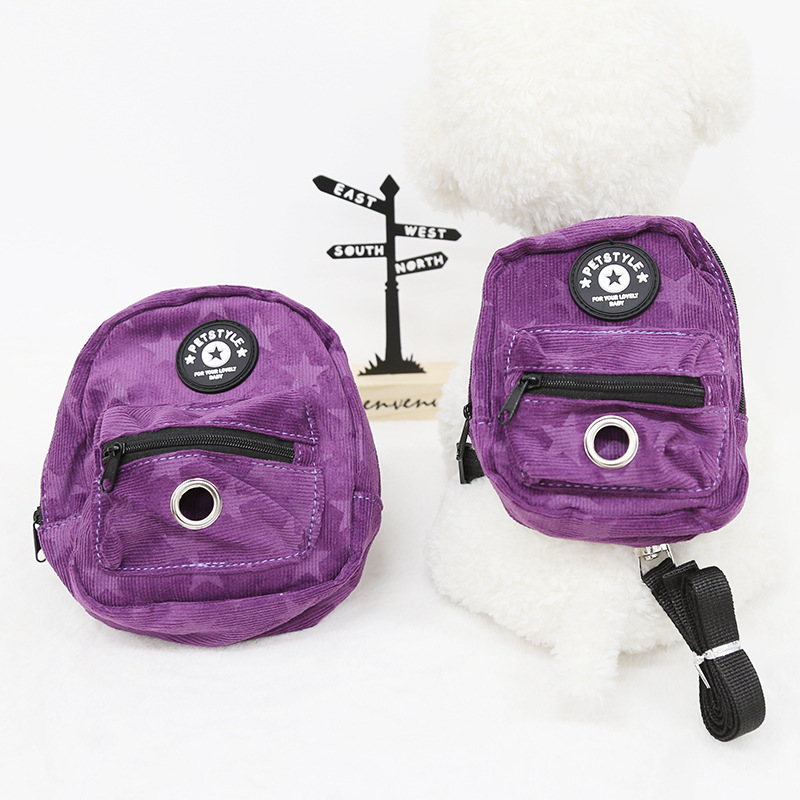 Retro Dark Star Hunderucksack – Bild 4 | LuxeStyle