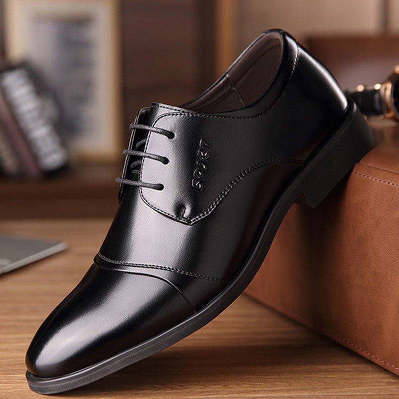 Business-Schnürschuhe aus PU-Leder für Herren