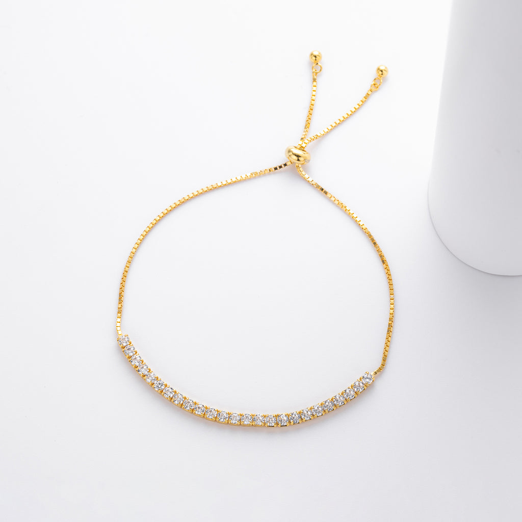 Armband mit Zirkon-Akzenten – Bild 6 | LuxeStyle