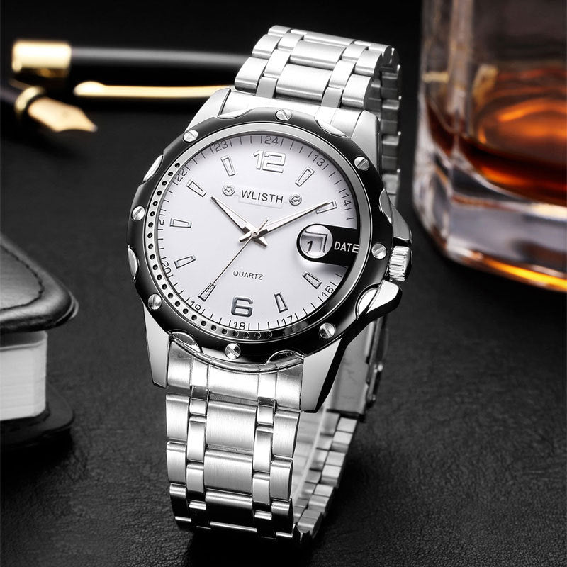 Schwarzes Geschäftskalender-Armband – Bild 5 | LuxeStyle