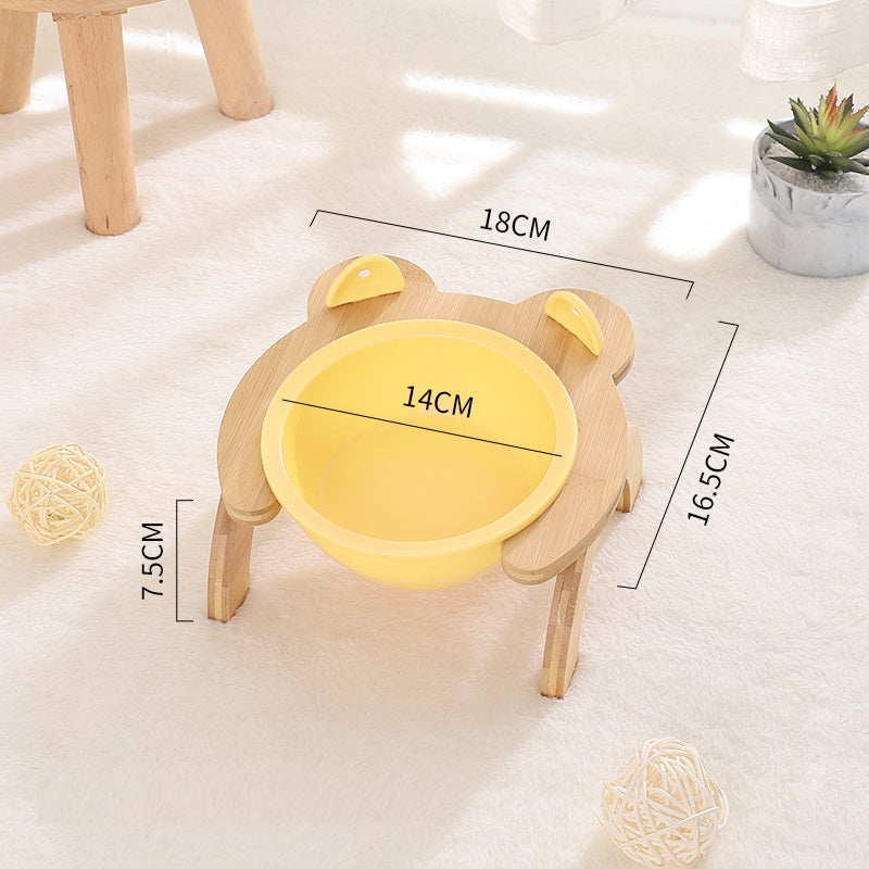 Keramik-Futternapf mit Bambusgestell – Bild 2 | LuxeStyle
