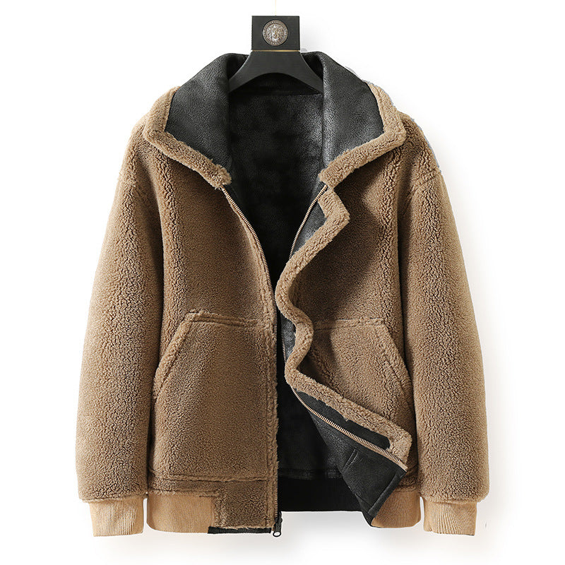 Fleece-gefütterte Herrenjacke