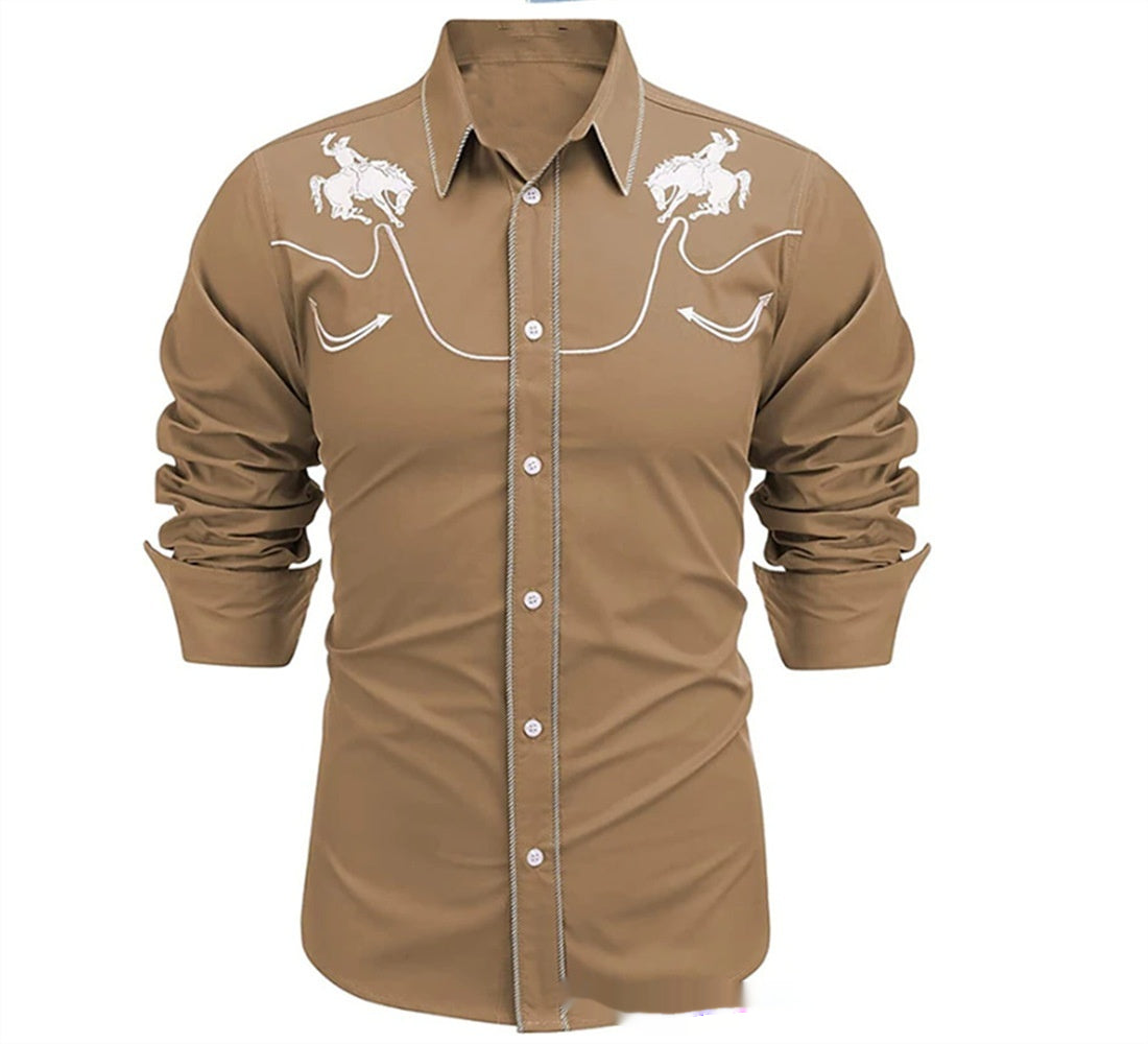 Loose Casual Shirt mit 3D-Muster – Bild 2 | LuxeStyle