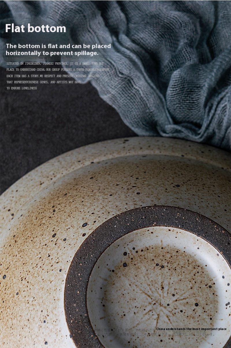 Bambus-Stil Keramikschale in Regenhut-Form – Bild 3 | LuxeStyle