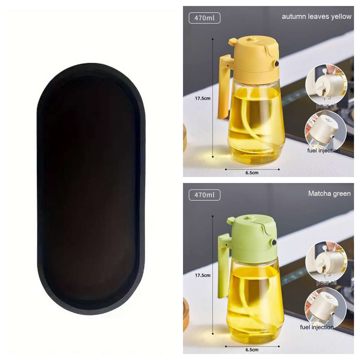2-in-1 Öl-Sprühflasche für Küche & BBQ