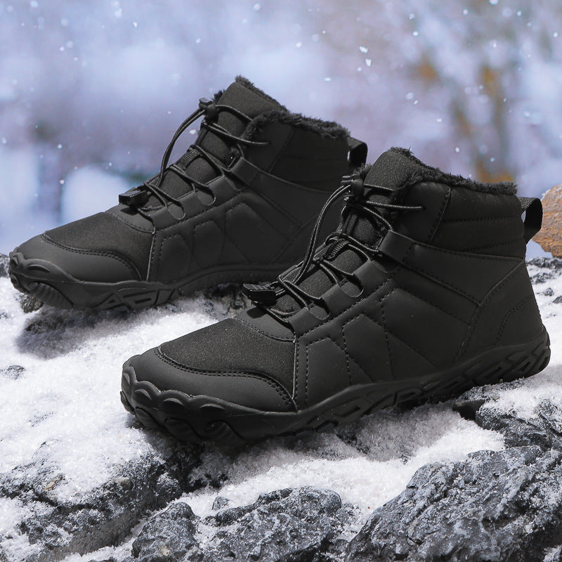 Herrenschnee-Stiefel mit Fleece-Sohle – Bild 3 | LuxeStyle
